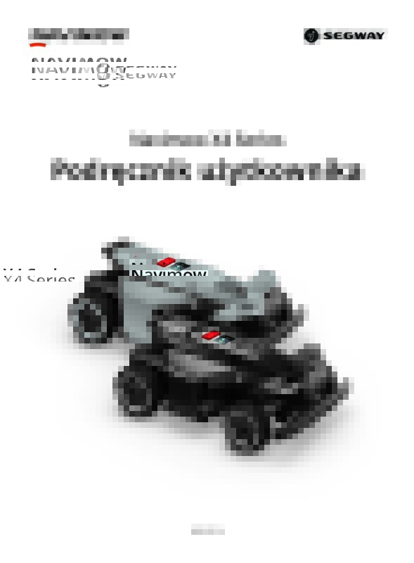 EN Navimow X4 User Manual EU 260107 Pl PL Compressed Pdf 1