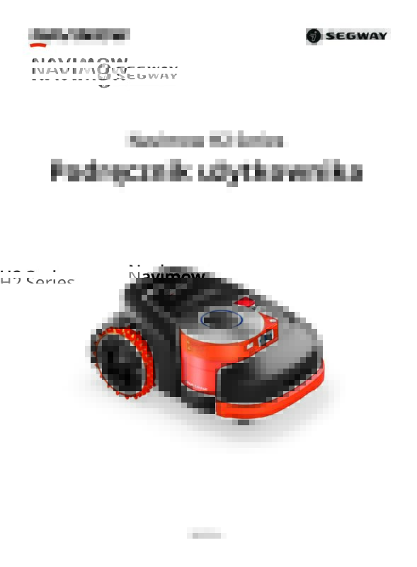 Navimow H2 User Manual EU 260119 Pl PL Compressed Pdf 1