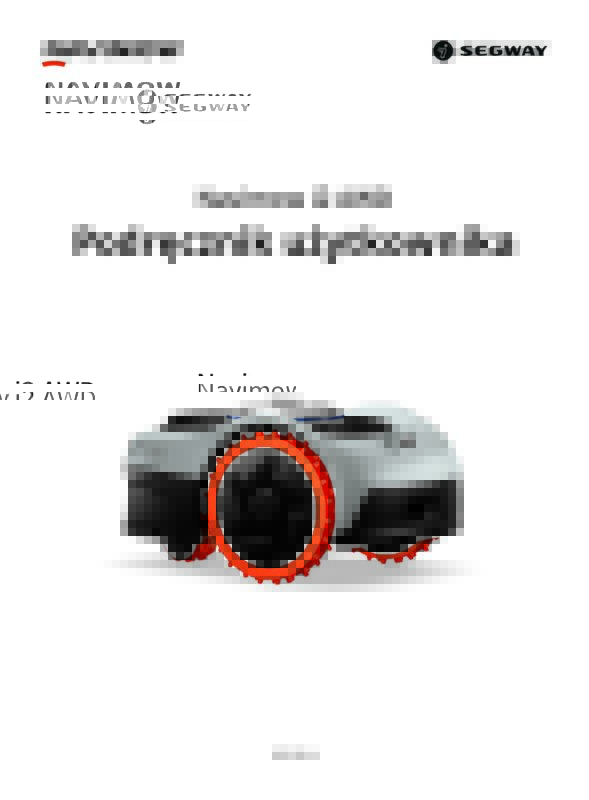 Navimow I2 AWD Series User Manual EU 260109 Pl PL Compressed Pdf 1